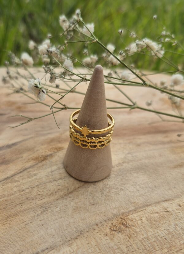 bague doré