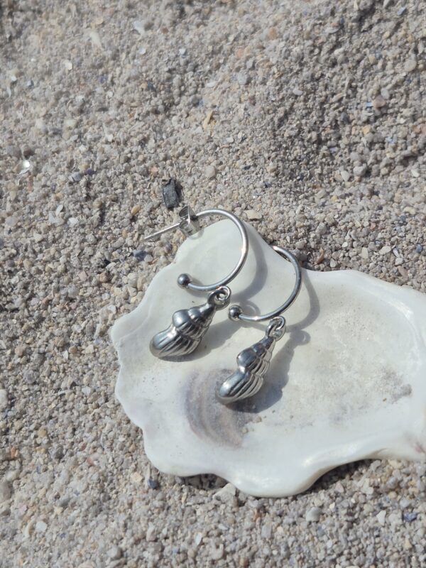 boucle d'oreille argent